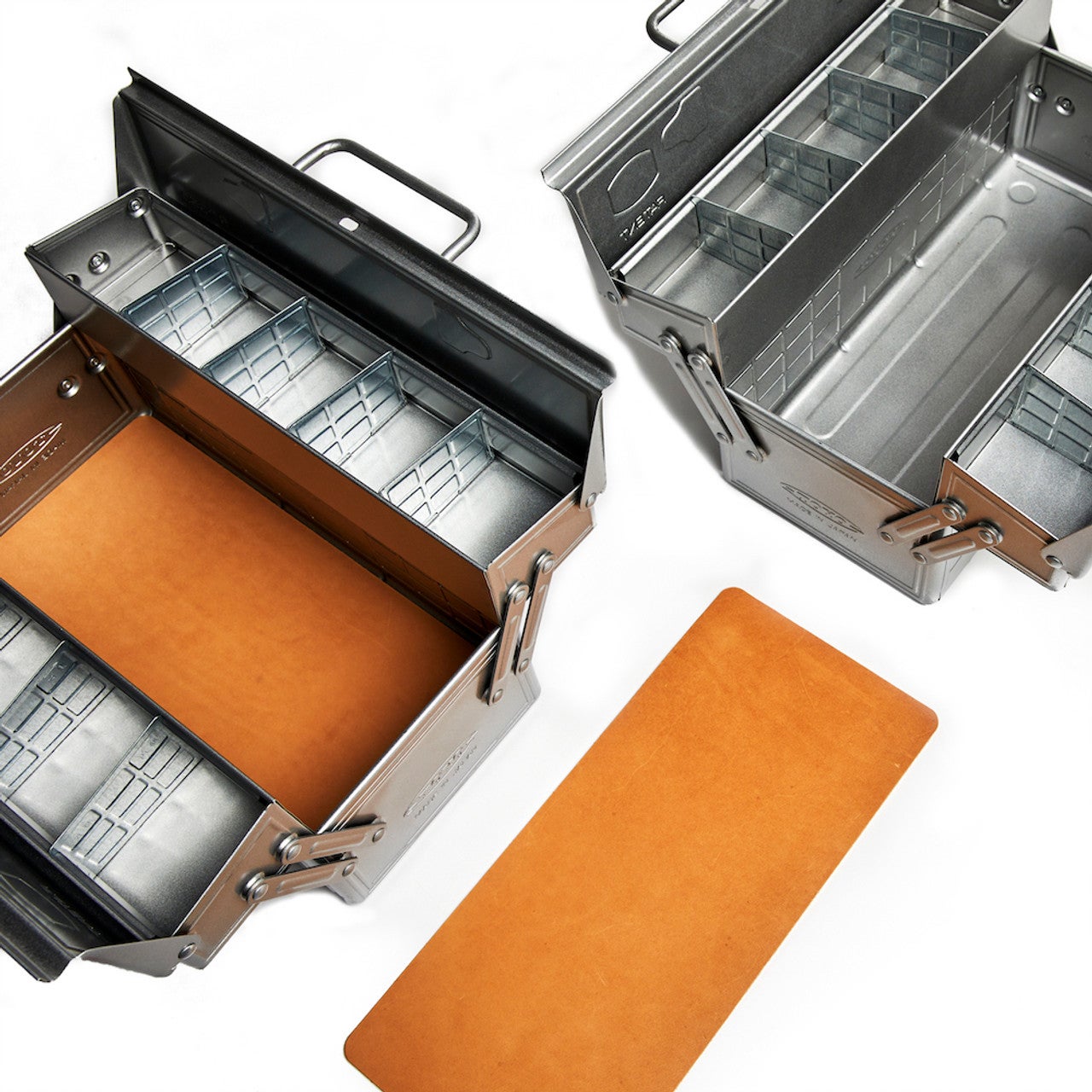 Toyo Cantilever Steel Toolbox, ST350, Silver | I Go Tokyo