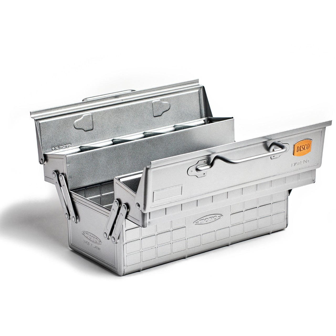 Toyo Cantilever Steel Toolbox, ST350, Silver | I Go Tokyo